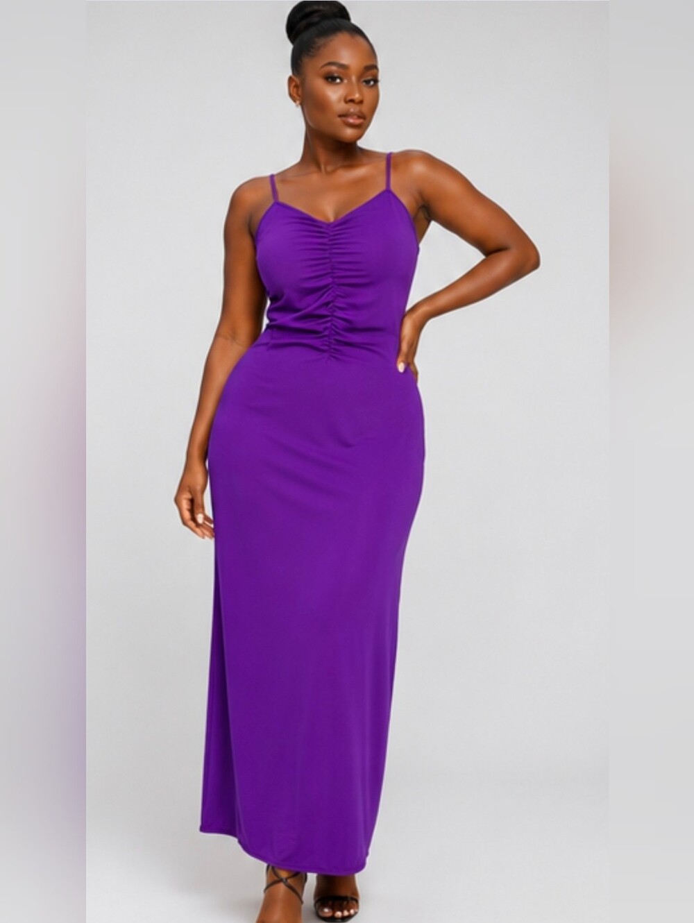 Ruched front Cami Dress